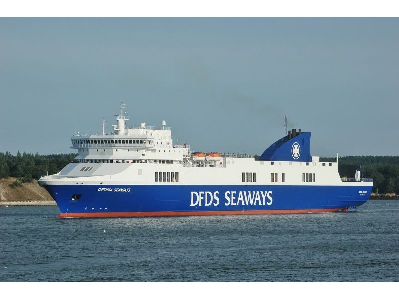 Prāmis uz Optima Seaways. Iepazīstieties ar DFDS Seaways.